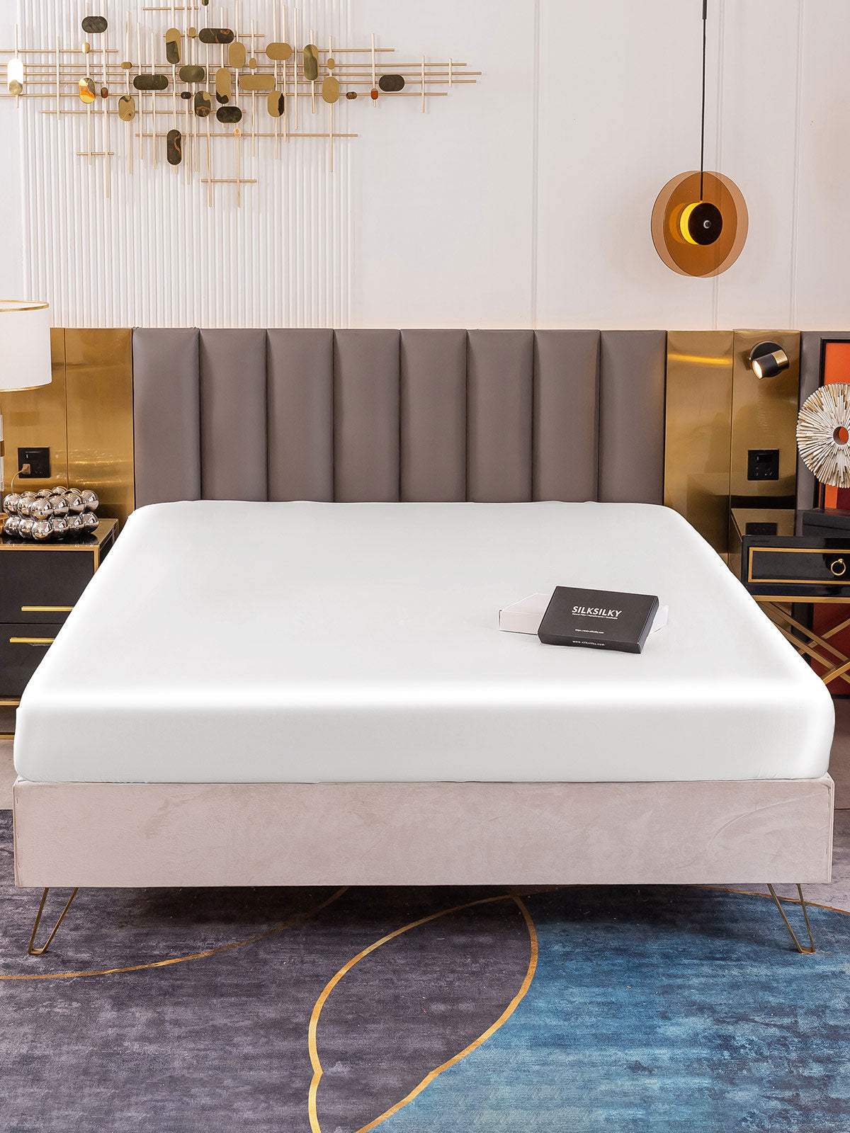 19Momme Moerbei Zijde Naadloze Hoeslaken