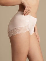 [Roze] SilkSilky-NL 100% Silk Jersey Ondergoed 005