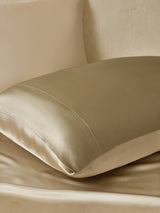 [Beige+Khaki] SilkSilky-NL 19Momme Bedding Set 004