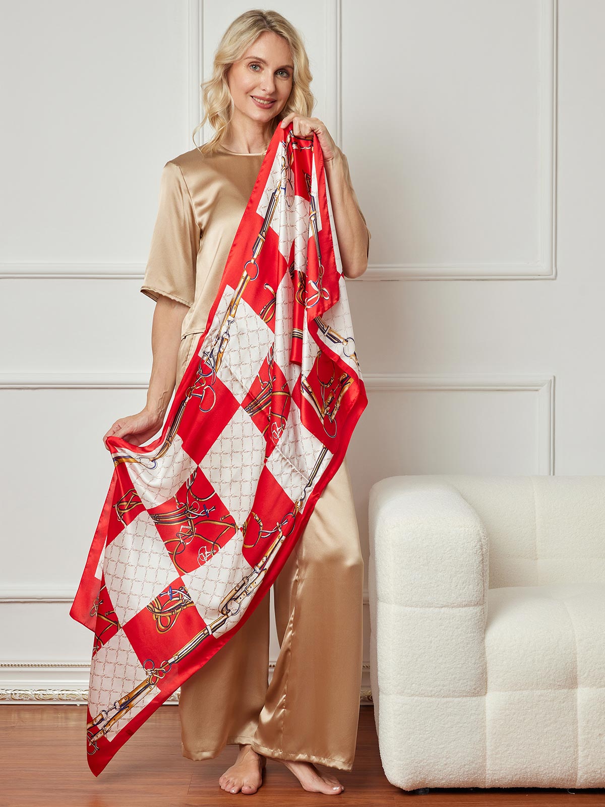 [P022] SilkSilky-NL Scarf 005,