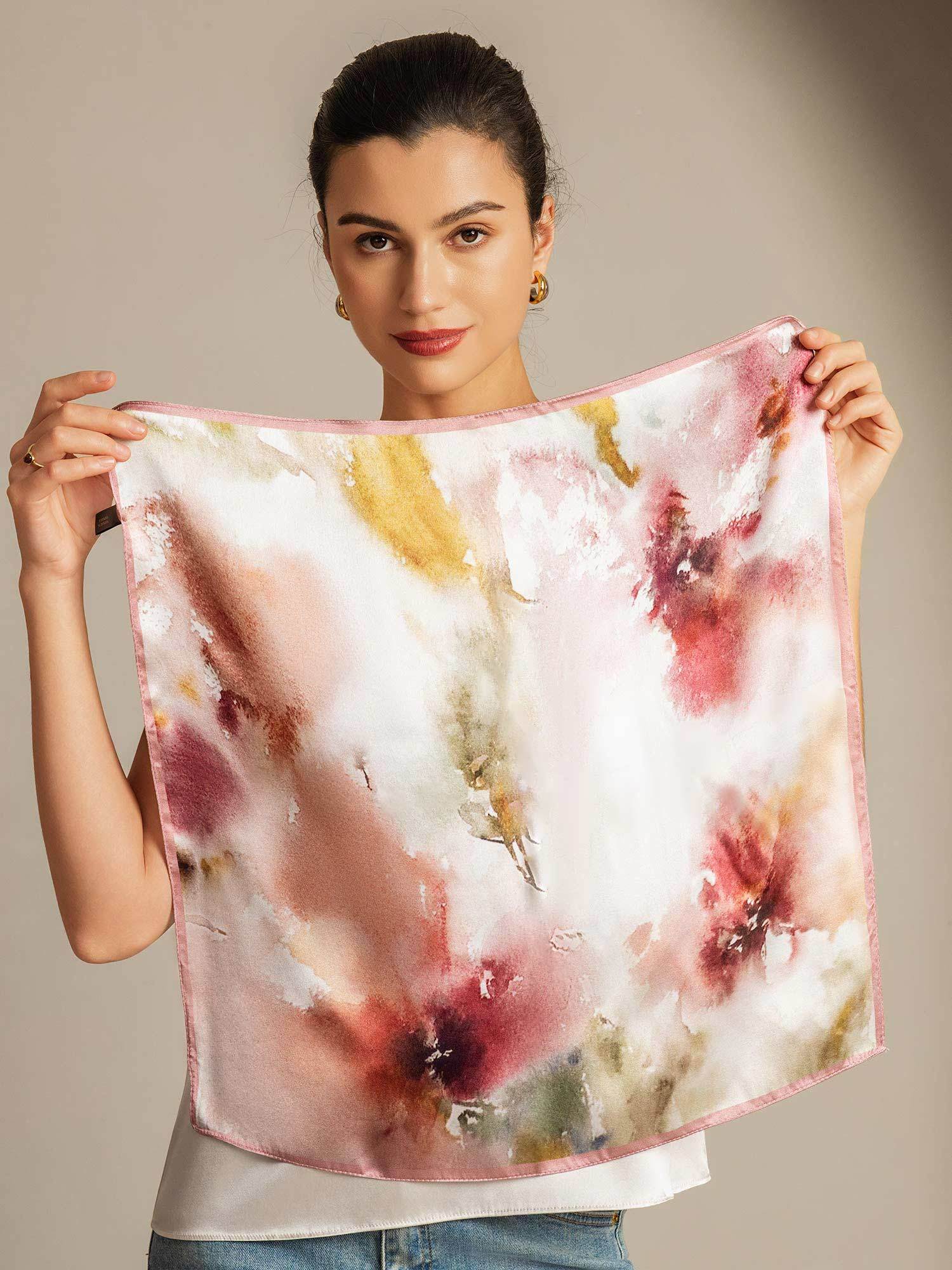 [P101] SilkSilky-NL Zijde Scarf 002,