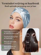 [Lichtblauw] SilkSilky-NL Slaapmutsen 003