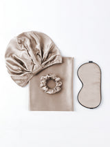 [Khaki] SilkSilky-NL 19Momme Pure Silk Pillowcase Set 003
