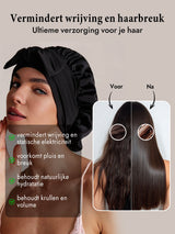 [Zwart] SilkSilky-NL Slaapmutsen 003