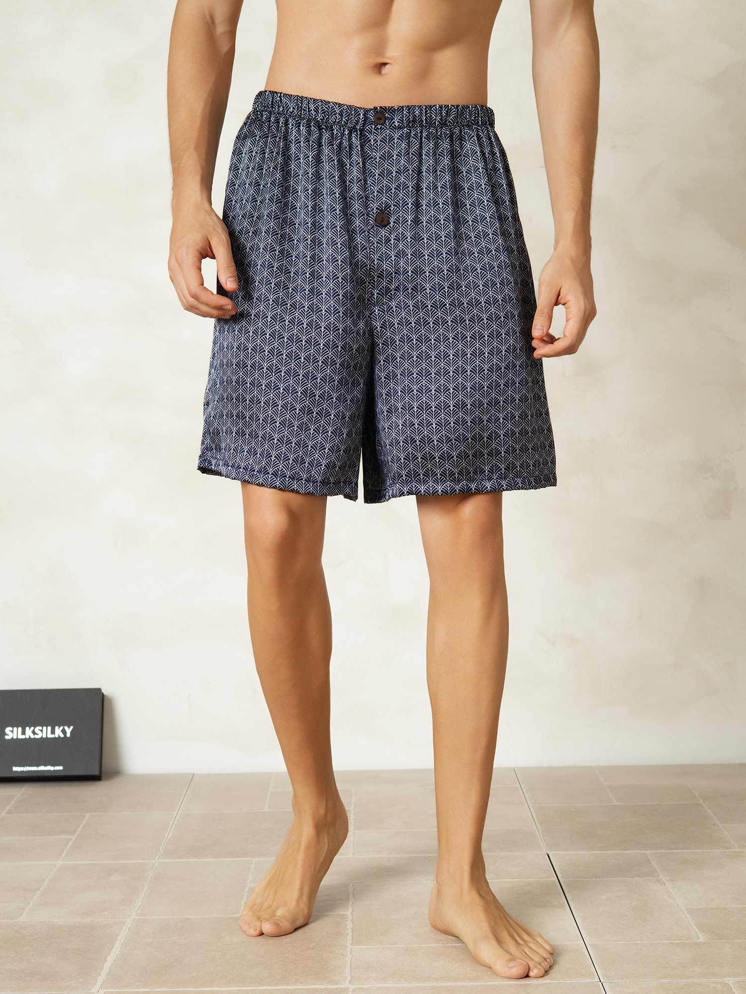 [MarineGinkgo] SilkSilky-NL Zijde Mens Sleep Bottoms 001