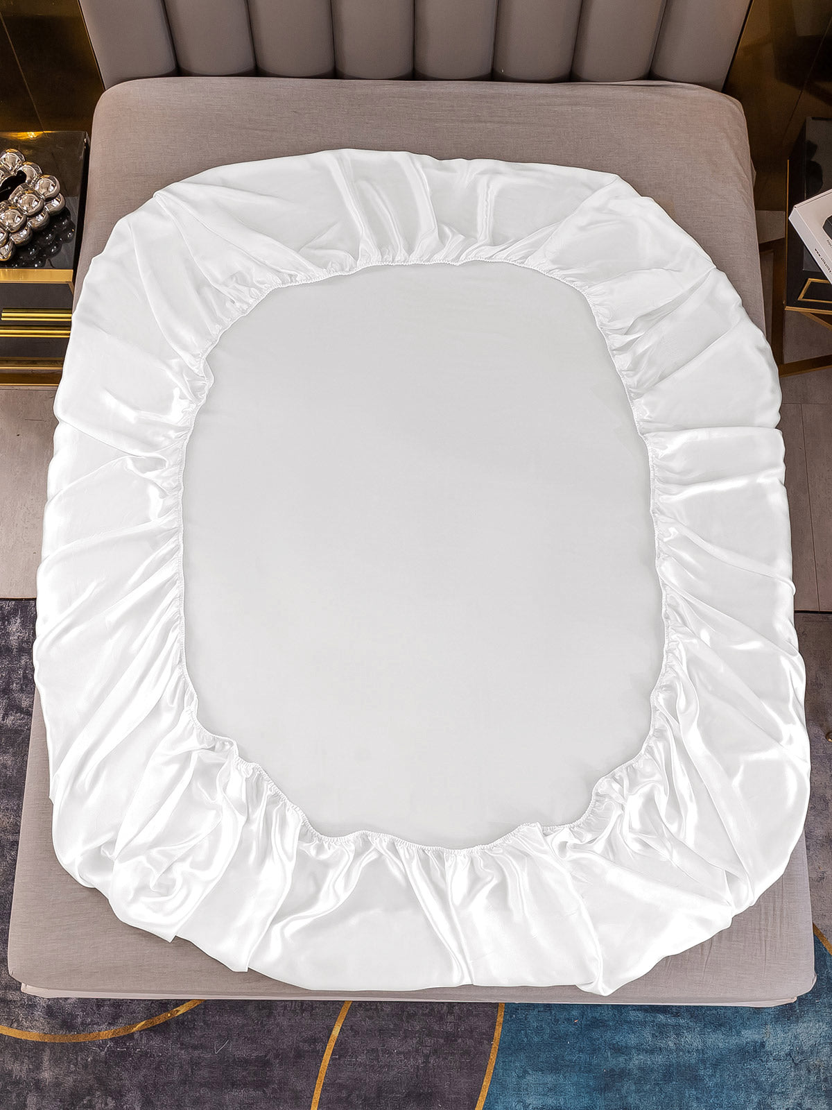 19Momme Moerbei Zijde Naadloze Hoeslaken