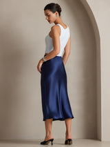 [Donkerblauw] SilkSilky-NL Rok 002