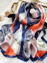 [P085] SilkSilky-NL Pure Silk Scarf 001