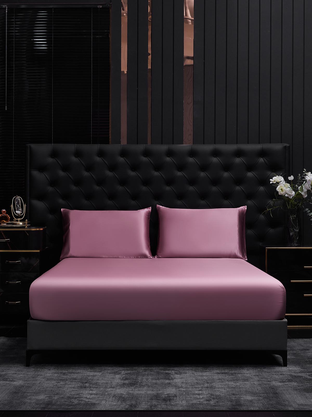 [Mauve Orchidee] SilkSilky-NL 22Momme Bedding Set 001