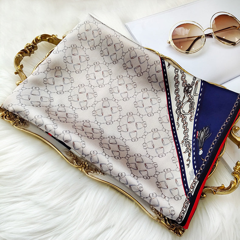 [P024] SilkSilky-NL Pure Silk Scarf 003