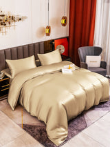[Beige] SilkSilky-NL 19Momme Bedding Set 001