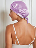 SilkSilky NL Pure Silk Sleep Cap Lavendel 002