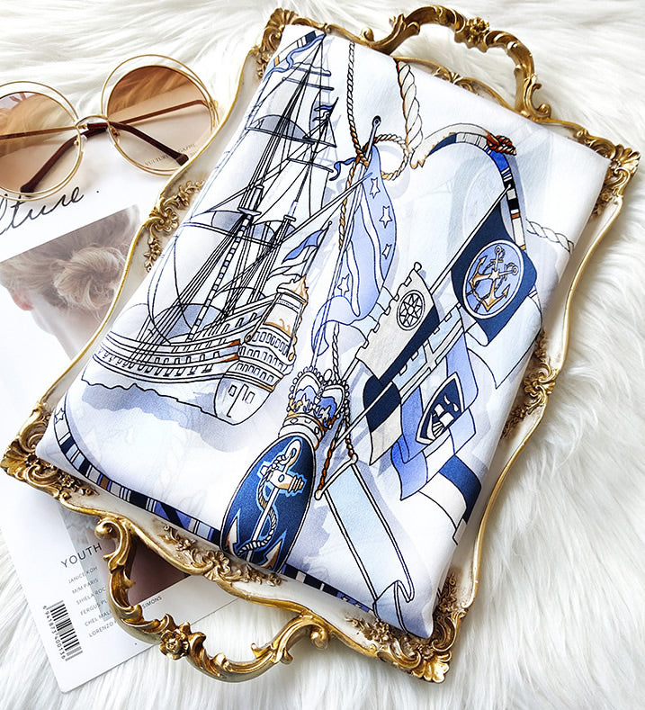 [P023] SilkSilky-NL Pure Silk Scarf 003