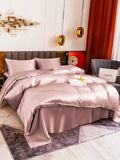 SilkSilky NL 19Momme Pure Silk Bedding Set BleekMauve 003