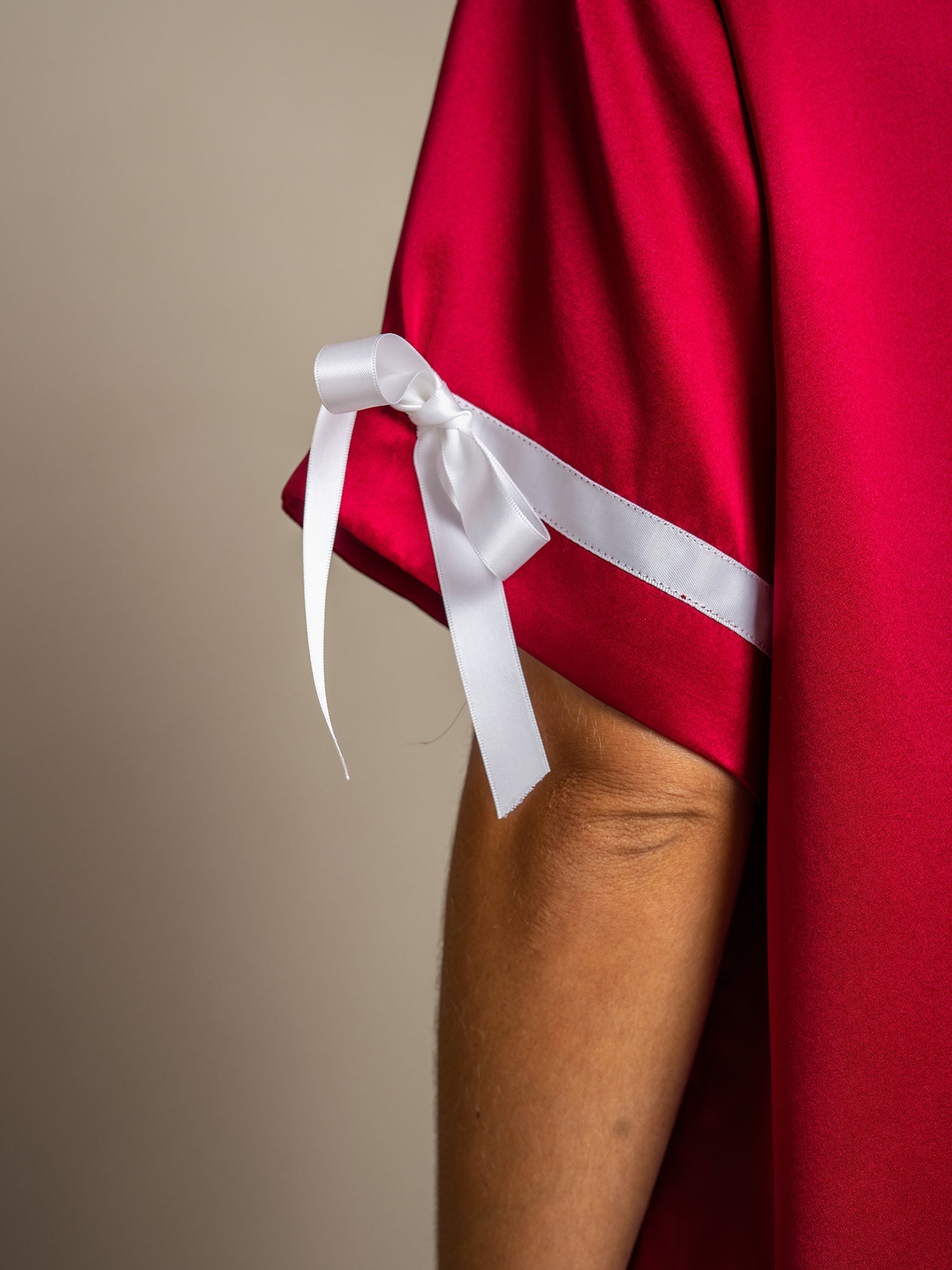 [Wijn] SilkSilky-NL Zijde Womens Pajamas 005,