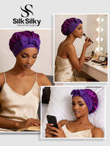 [Paars] SilkSilky-NL Slaapmutsen 005