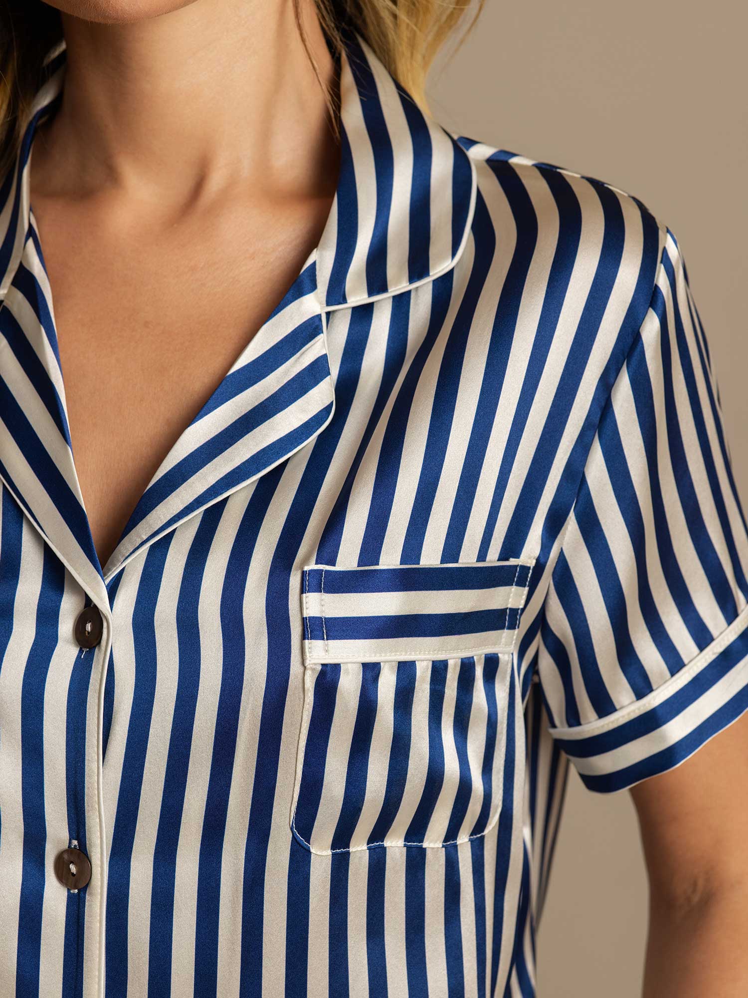 [Donkerblauw] SilkSilky-NL Womens Pajamas 007,