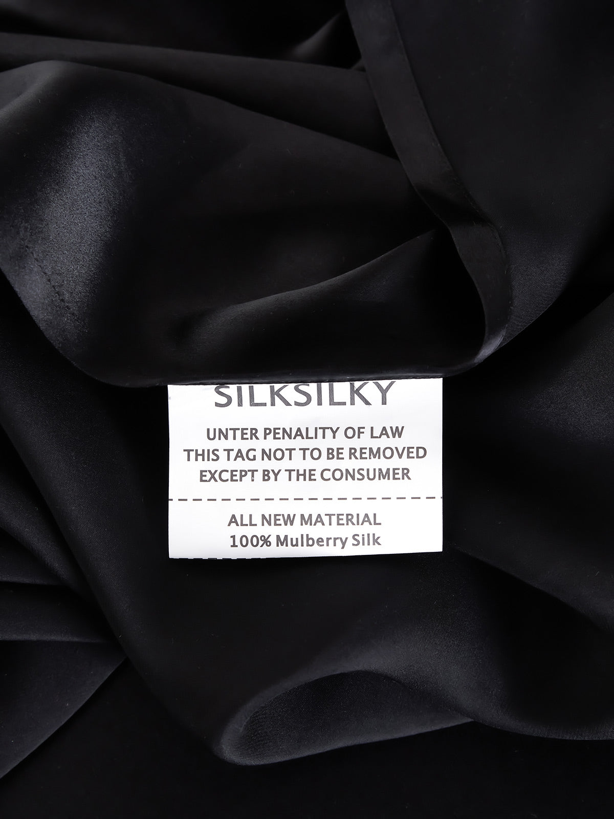 [Zwart] SilkSilky-NL 19Momme Bedding Set 007