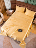 SilkSilky NL 25Momme Pure Silk Bedding Set Champagne 004