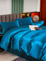 [Koningsblauw] SilkSilky-NL 25Momme Bedding Set 003
