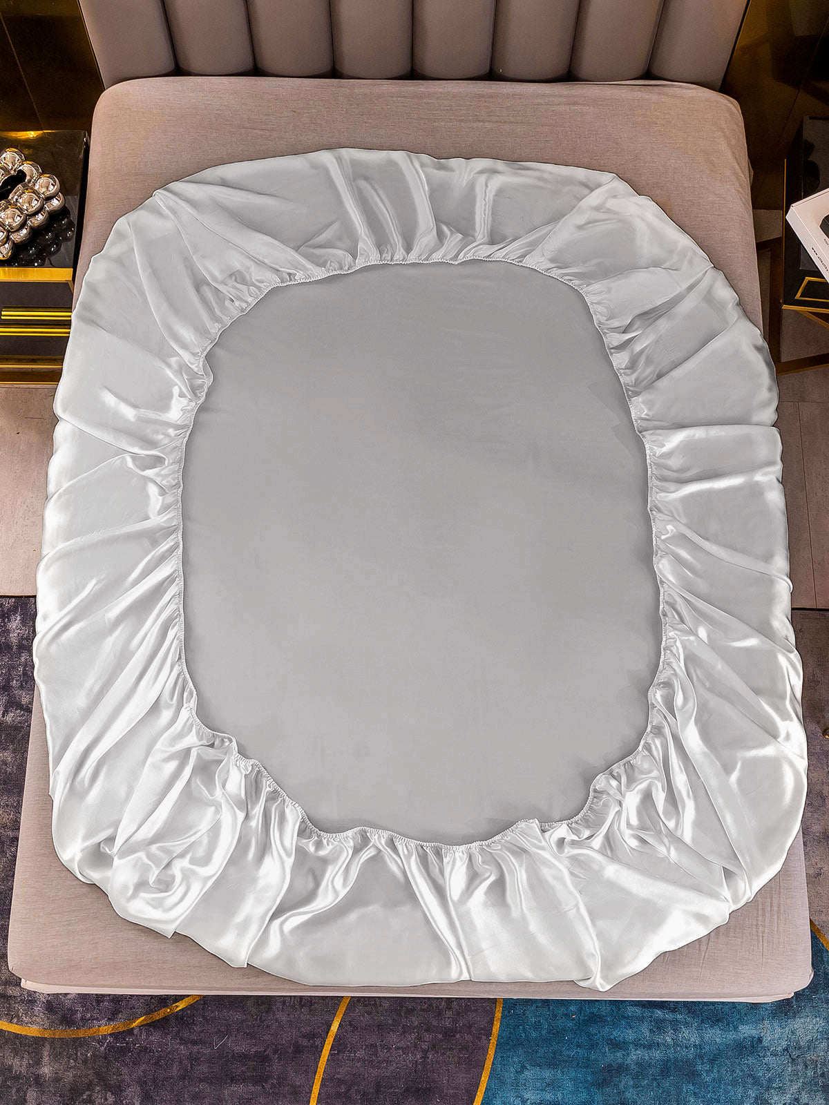 19Momme Moerbei Zijde Naadloze Hoeslaken