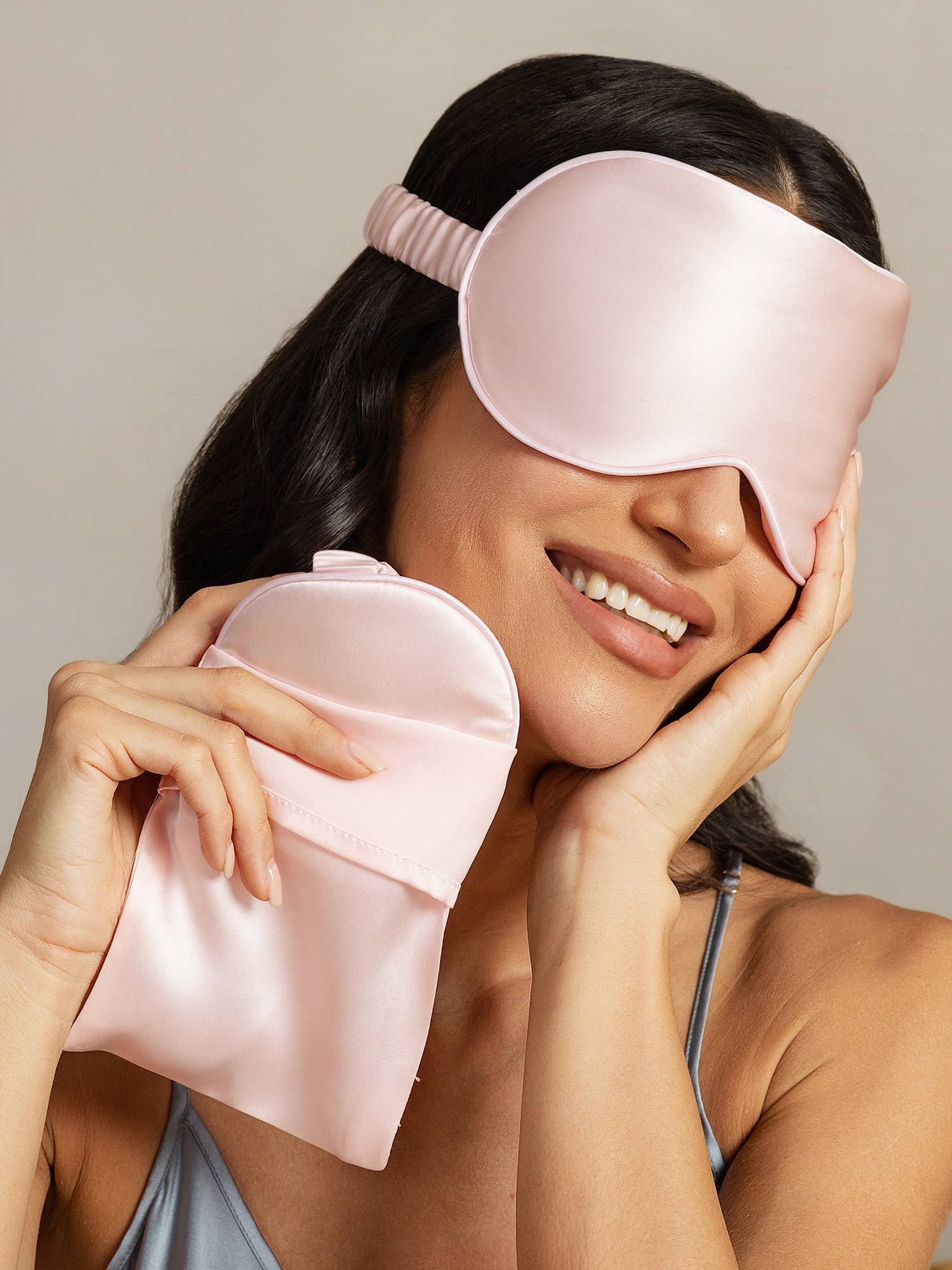[Roze] SilkSilky-NL Zijde Eye Mask 002