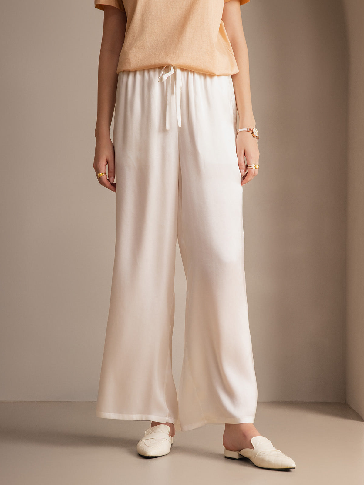 [Roze] SilkSilky-NL Womens Pants 007