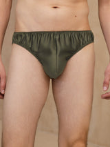 [Groen] SilkSilky-NL Mens Underwear 003
