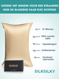 SilkSilky-NL 19Momme Pillowcase Beige 002