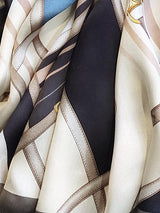 [P087] SilkSilky-NL Pure Silk Scarf 003
