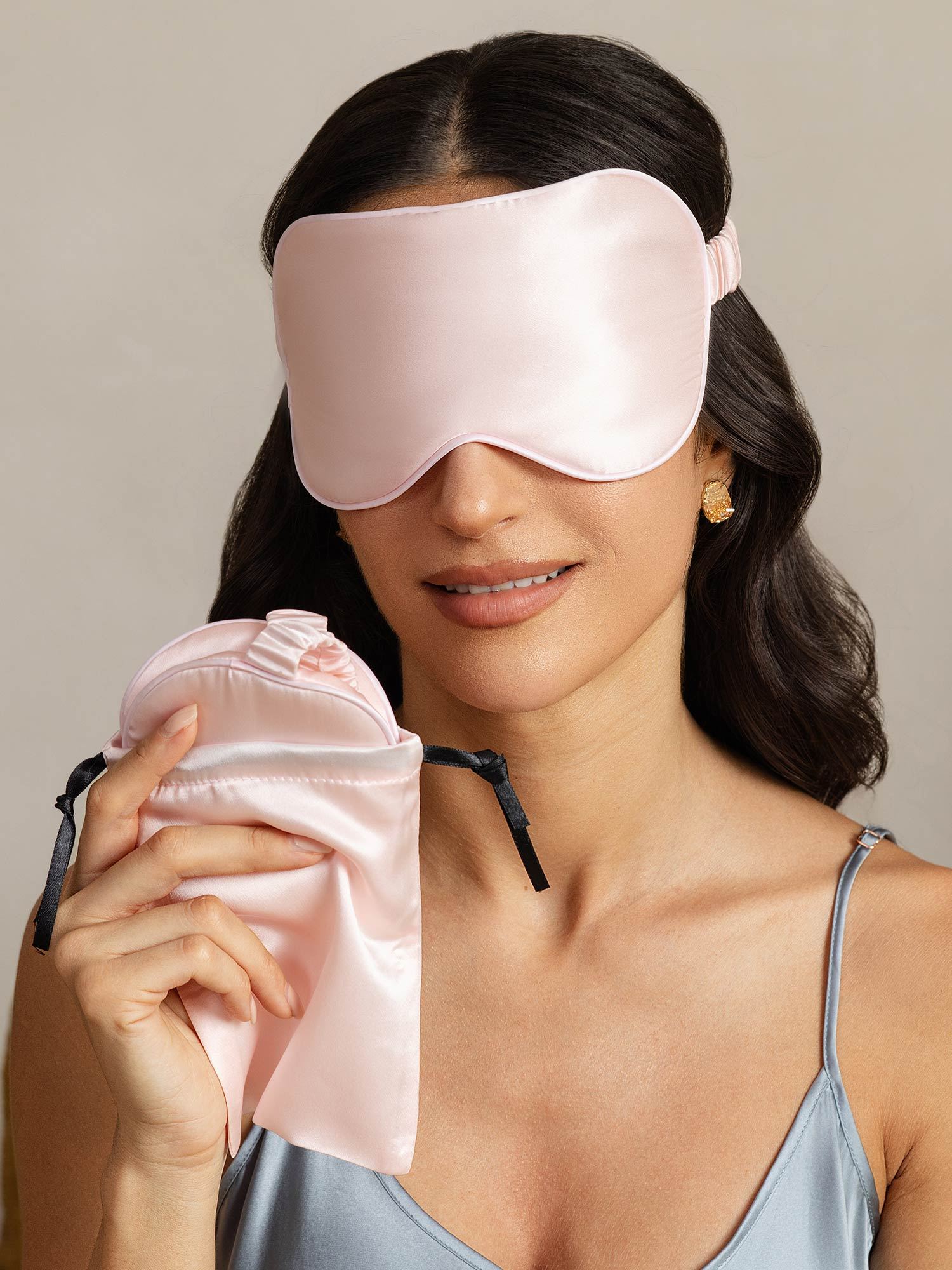 [Roze] SilkSilky-NL Zijde Eye Mask 004