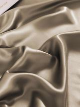 [Khaki] SilkSilky-NL 19Momme Bedding Set 006