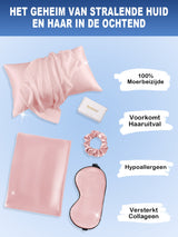 [Bleek Mauve] SilkSilky-NL 19Momme Pure Silk Pillowcase Set 002