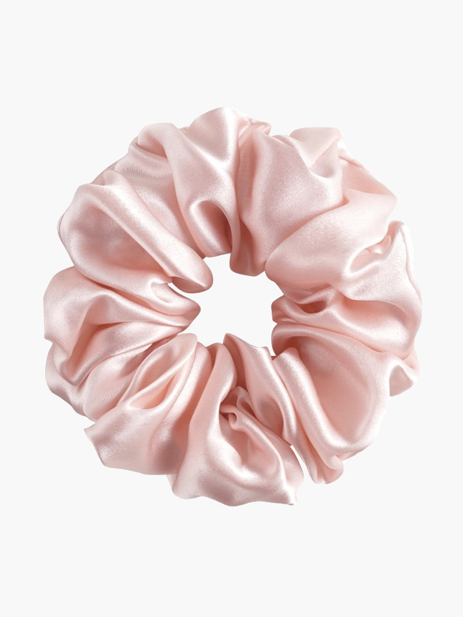 [Lichtroze] SilkSilky-NL 19Momme Pure Silk Scrunchie 004