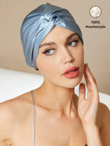 [Staal Blauw] SilkSilky-NL Slaapmutsen 001