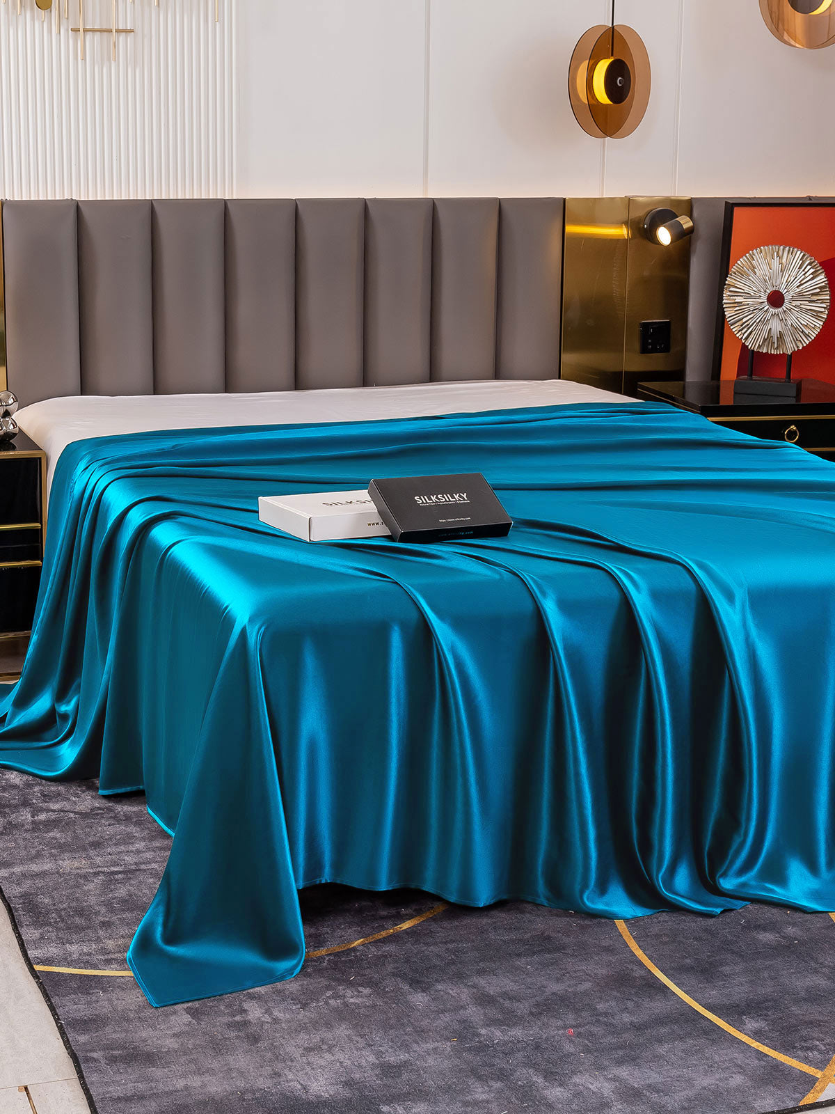[Koningsblauw] SilkSilky-NL 19Momme Sheet 003