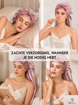 [Roze] SilkSilky-NL Slaapmutsen 006