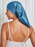 SilkSilky NL Pure Silk Sleep Cap Koningsblauw 001