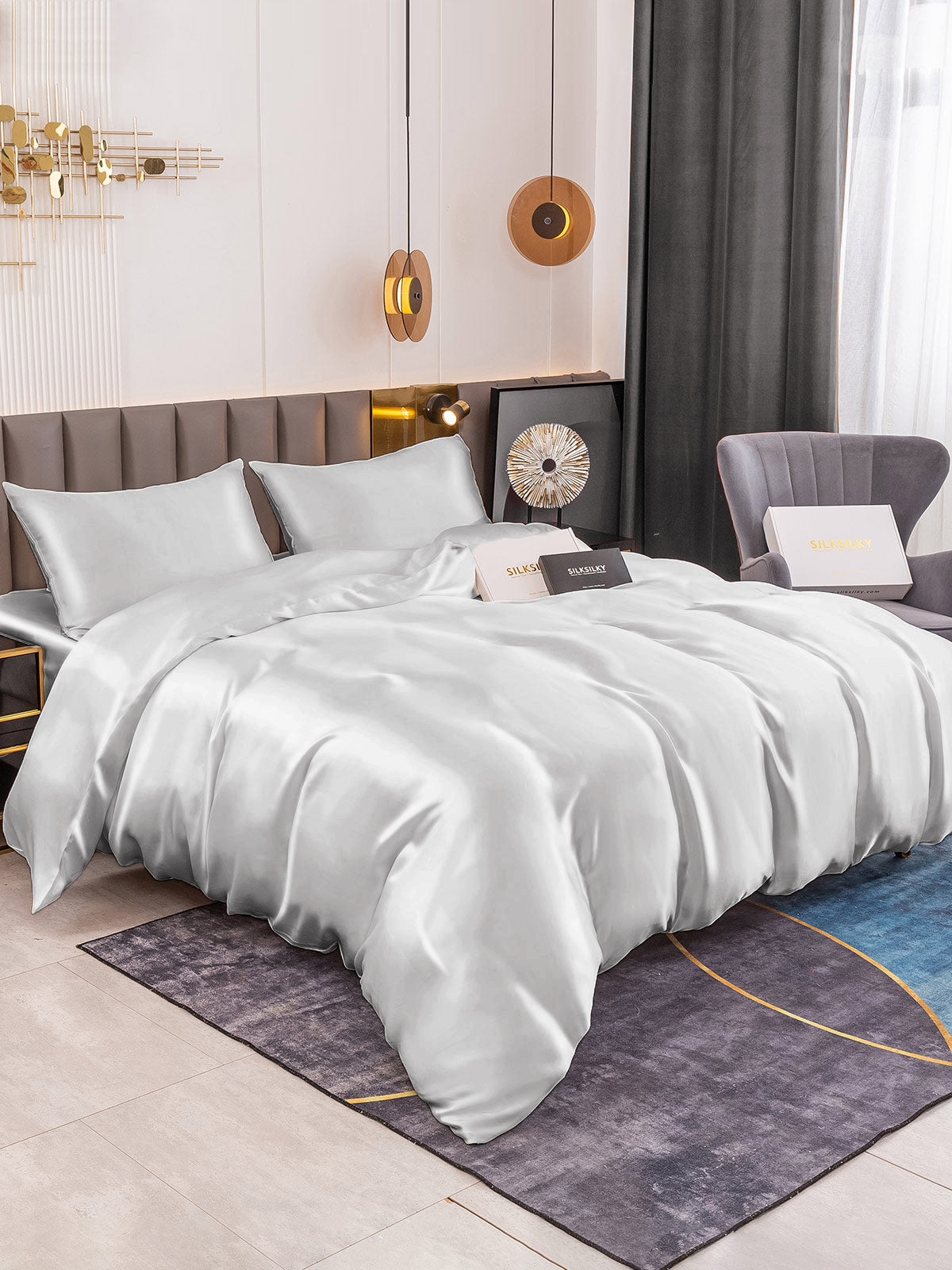 [Zilver] SilkSilky-NL 19Momme Bedding Set 001