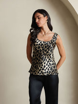 [Leopard] SilkSilky-NL 19Momme Zijde Camisoles 006,