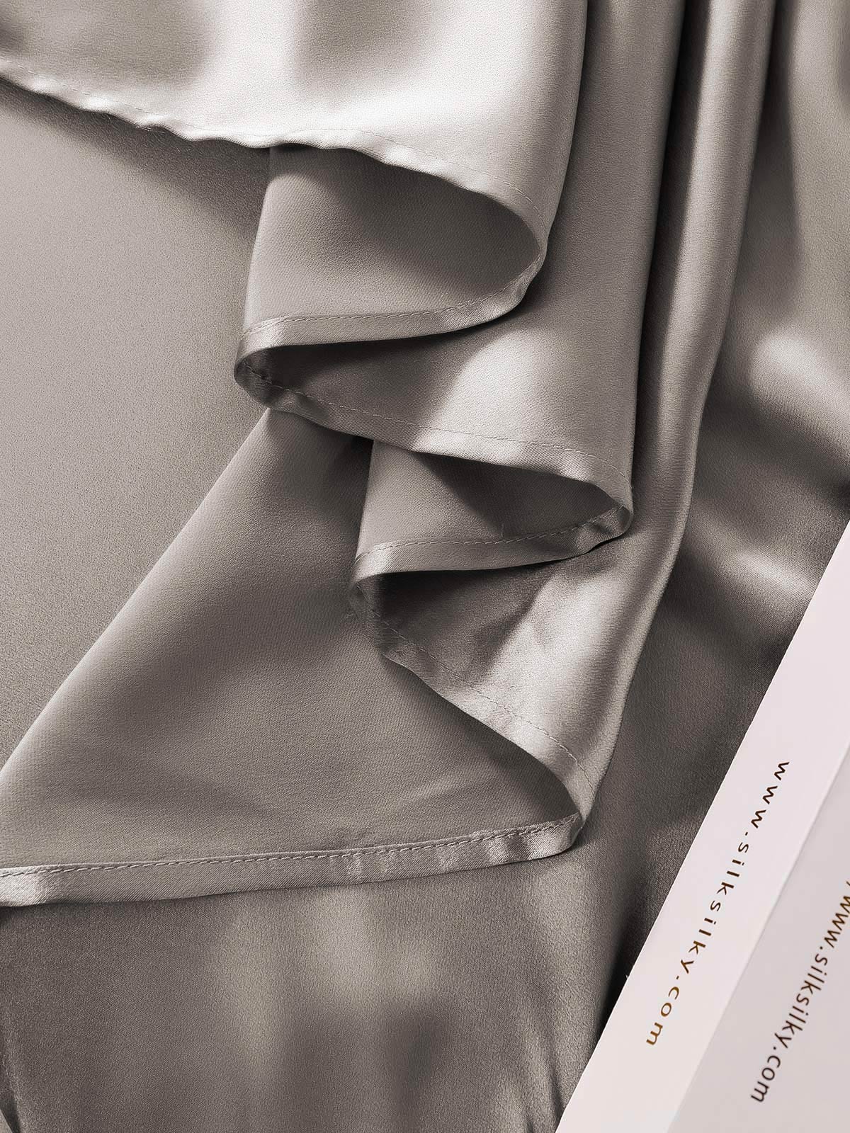 [Grijs] SilkSilky-NL 25Momme Bedding Set 006