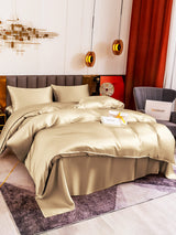[Beige] SilkSilky-NL 19Momme Bedding Set 003