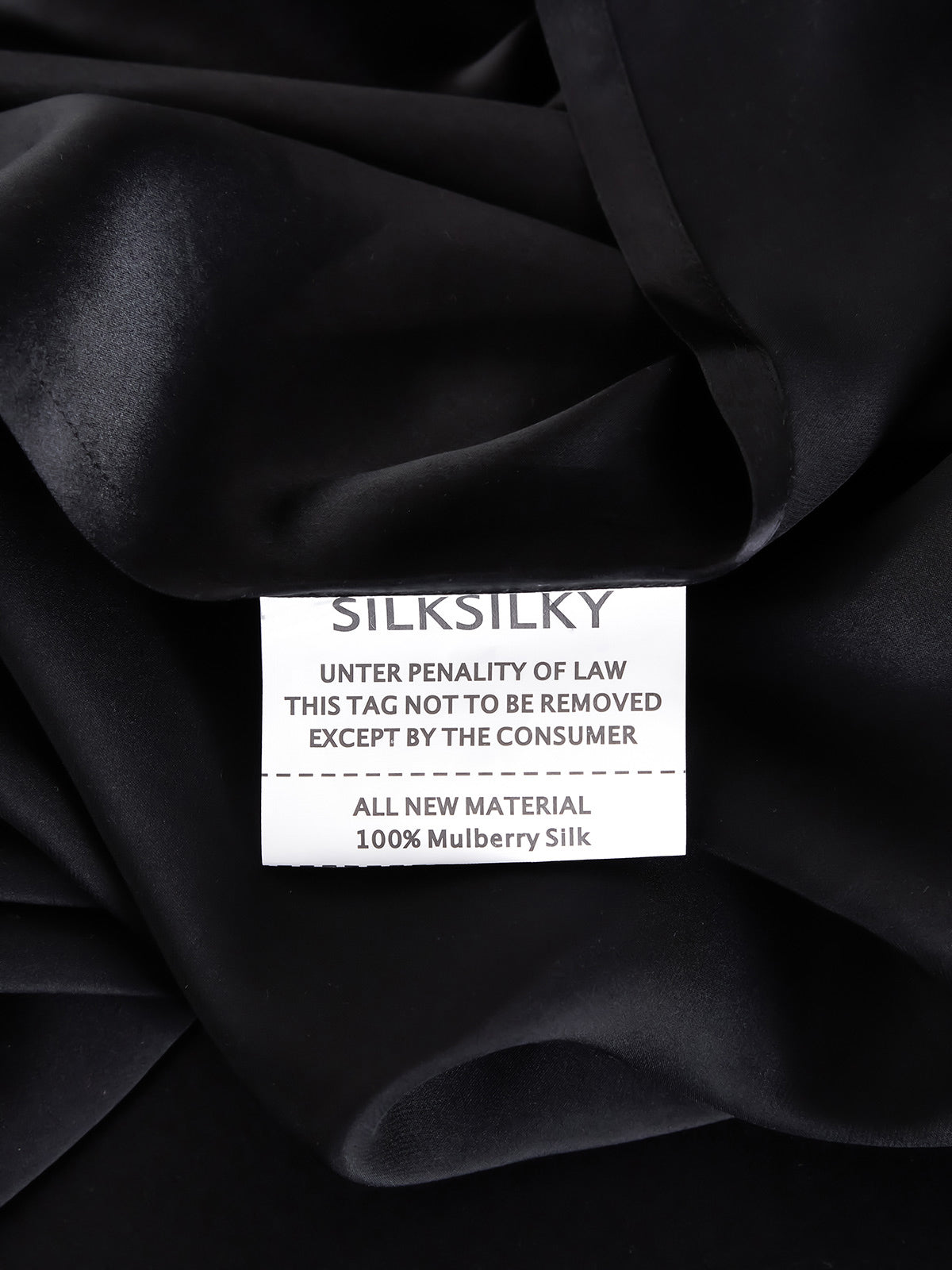 [Zwart] SilkSilky-NL 25Momme Bedding Set 008