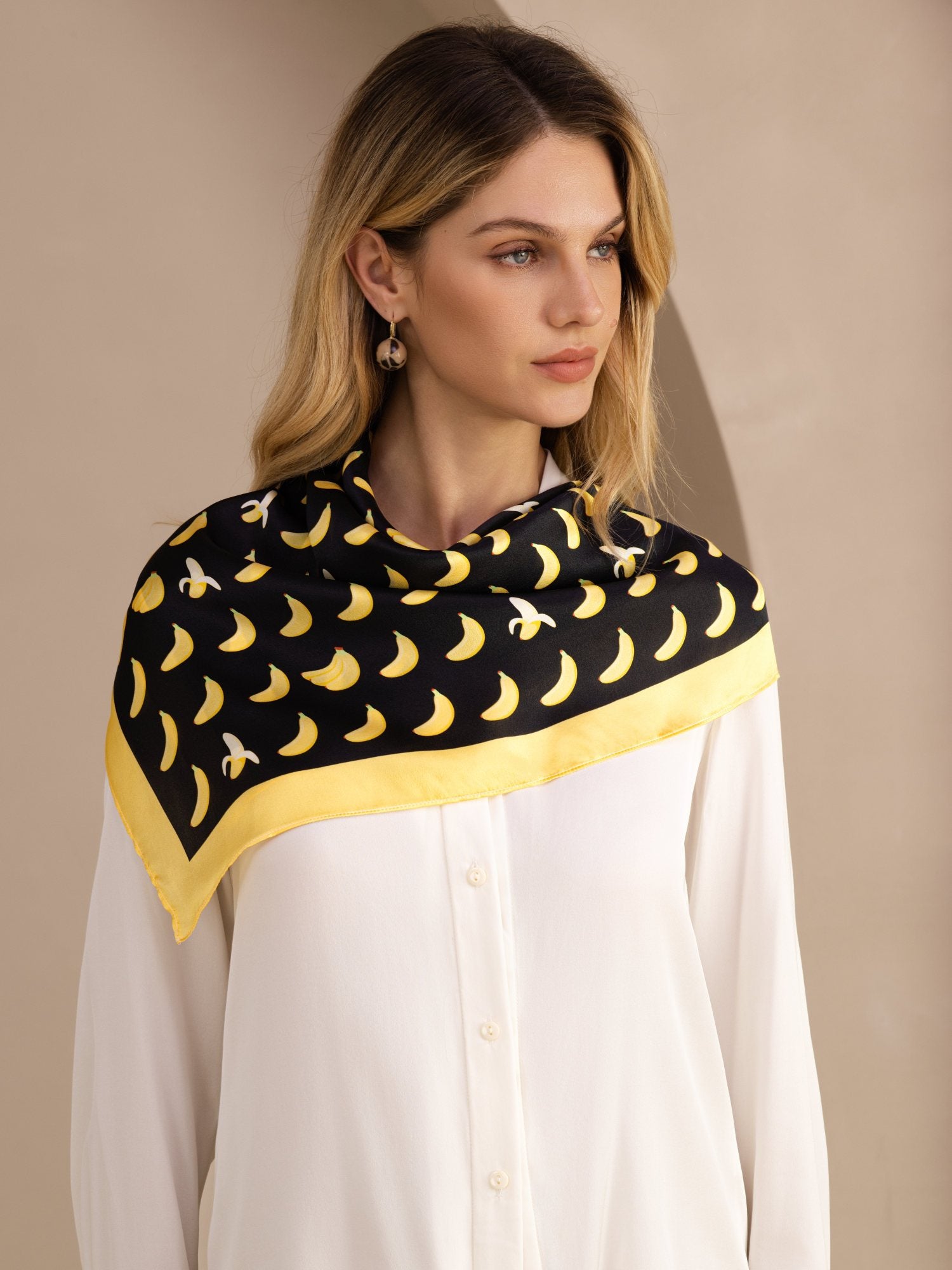 [Zwarte Banaan] SilkSilky-NL Scarf 002