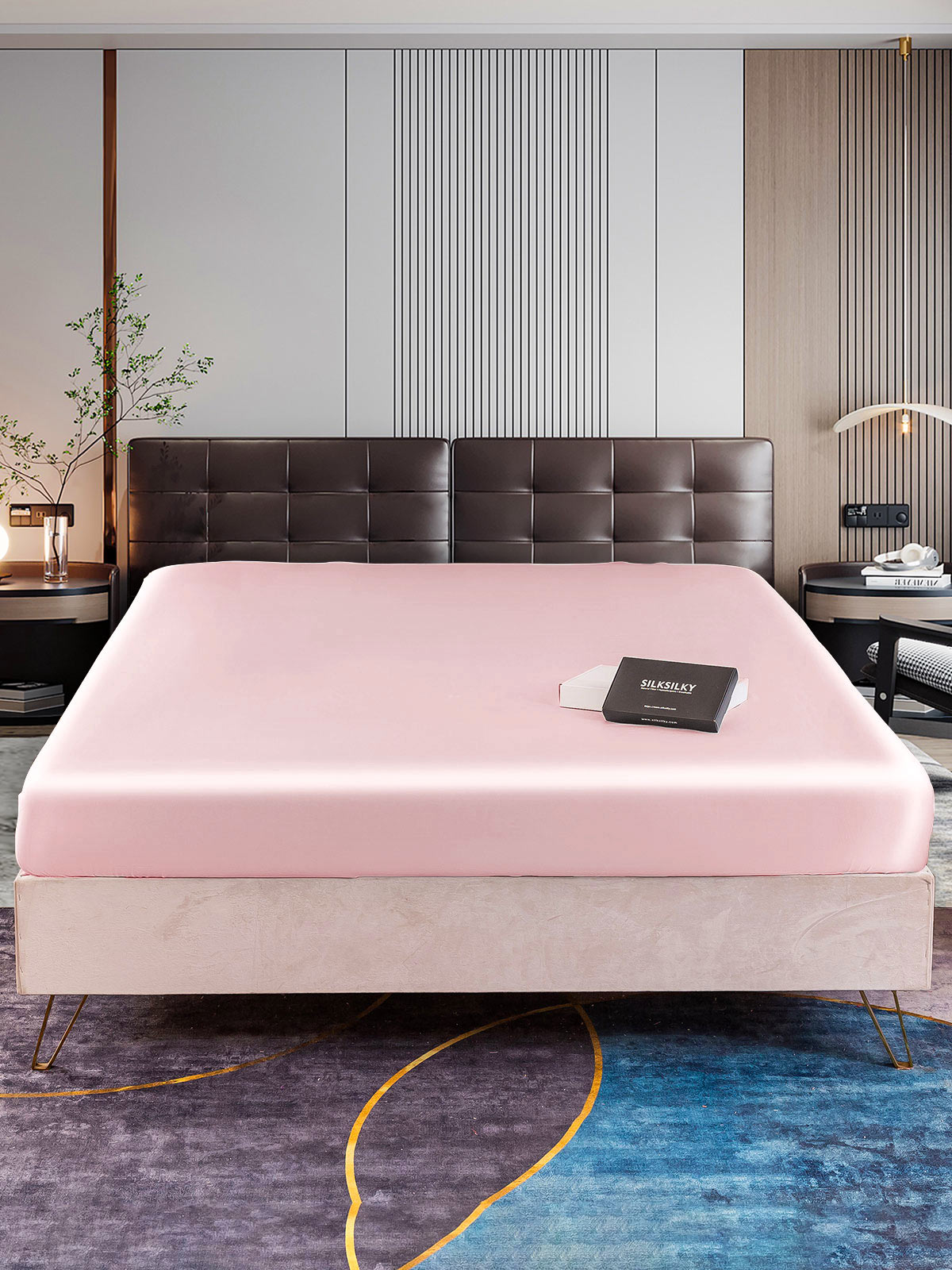 19Momme Moerbei Zijde Naadloze Hoeslaken