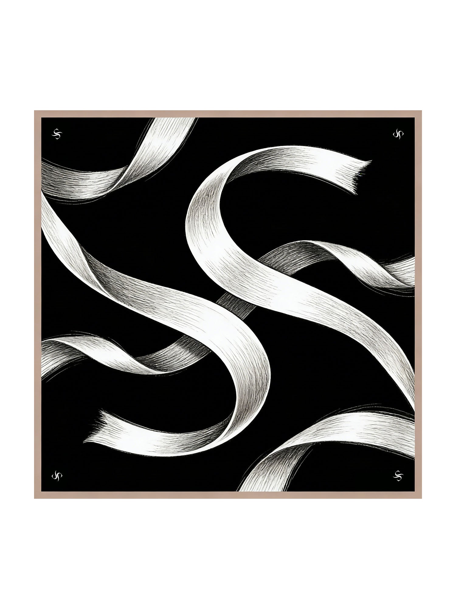 [P106] SilkSilky-NL Pure Silk Scarf 001
