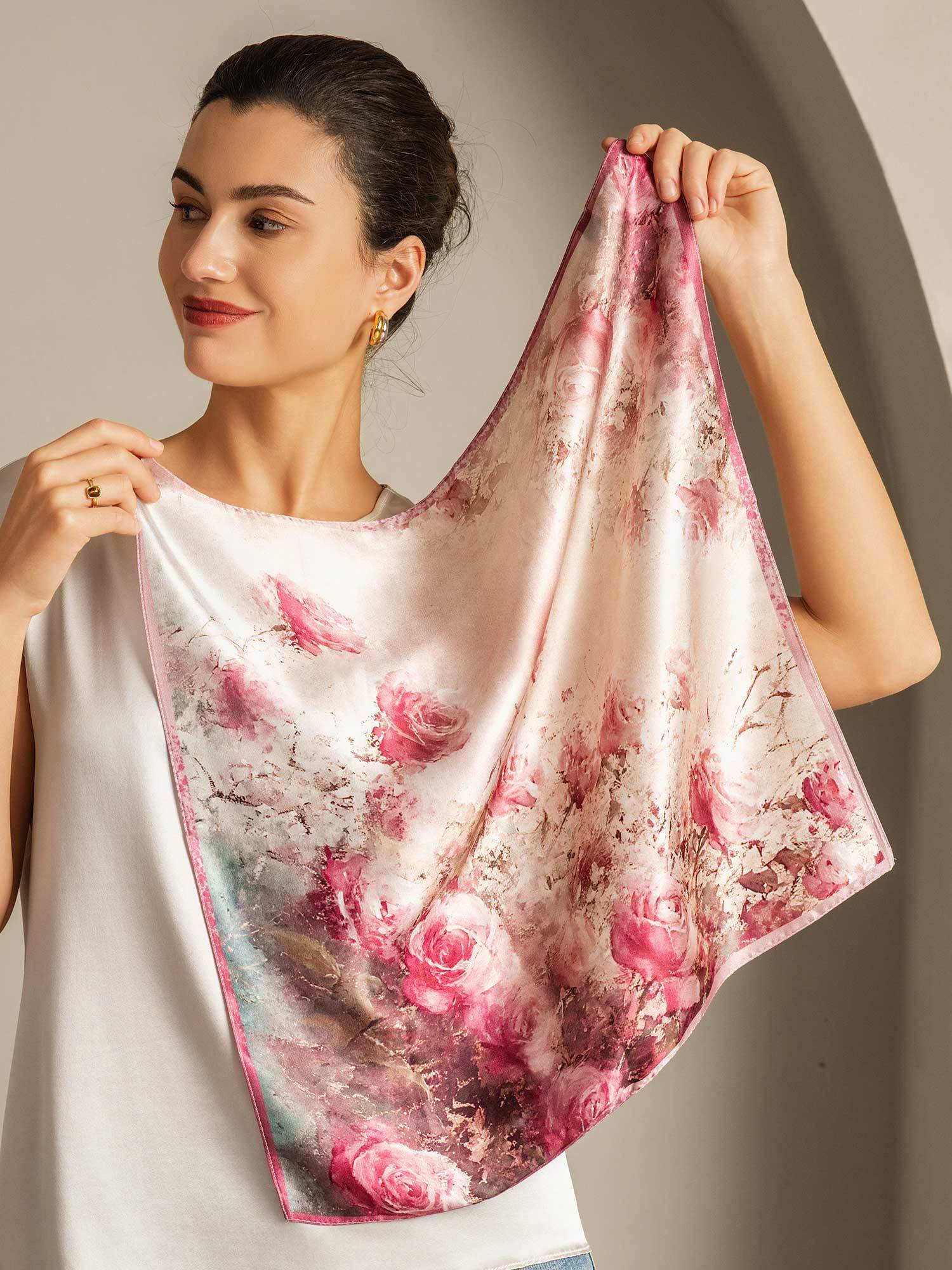 [P103] SilkSilky-NL Zijde Scarf 002,