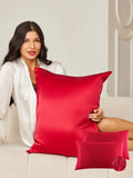 SilkSilky NL 22Momme Pure Silk Pillowcase Wijn 007