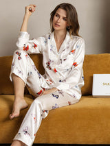 [Witte Vlinder] SilkSilky-NL Womens Pajamas 003,