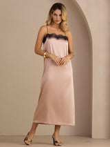 [Toscane] SilkSilky-NL Square Neck Jurk 007